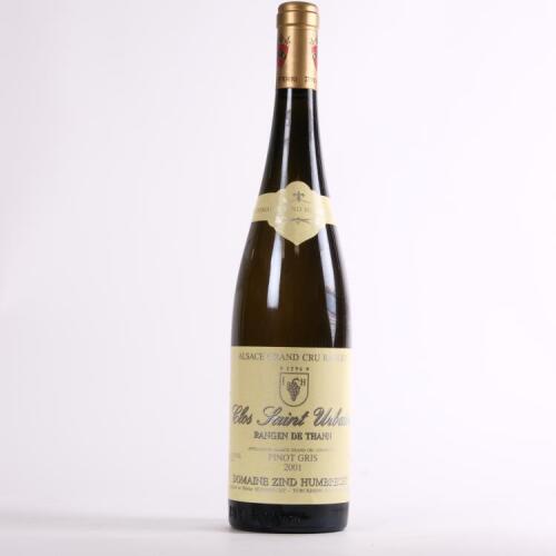 (1) 2001 Domaine Zind Humbrecht Clos Saint Urbain Rangen Grand Cru Pinot Gris