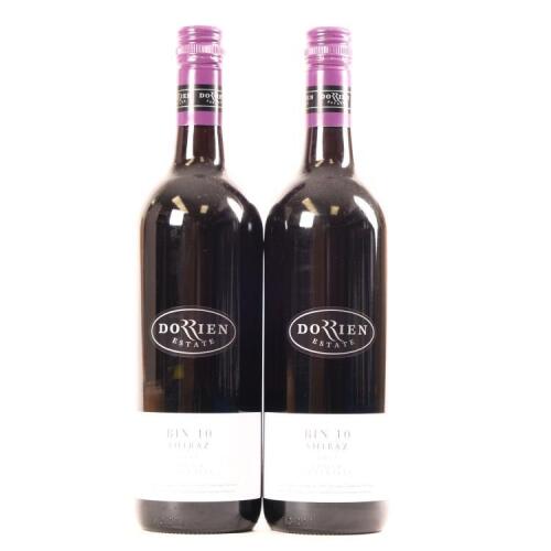 (2) 2013 Dorrien Estate Bin 10 Shiraz, Barossa SA