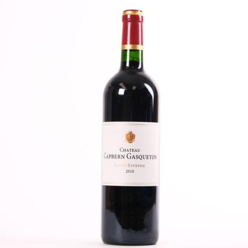 (1) 2010 Chateau Capbern Gasqueton, St Estephe