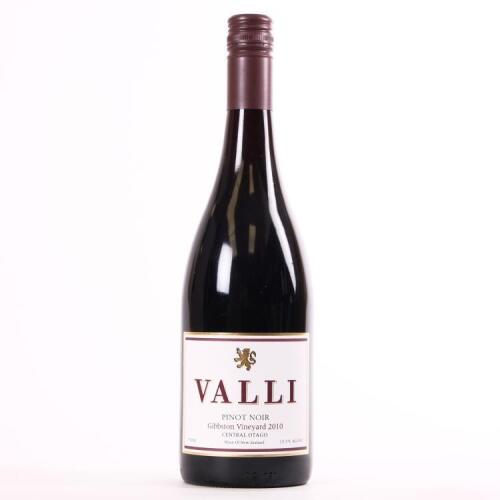 (1) 2010 Valli Pinot Noir, Gibbston