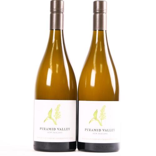 (2) 2018 Pyramid Valley Chardonnay, North Canterbury