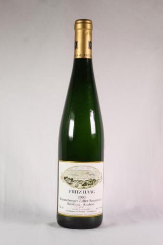 (1) 2002 Fritz Haag Brauneberger Juffer-Sonnenuhr Riesling Auslese, Mosel Saar Ruwer