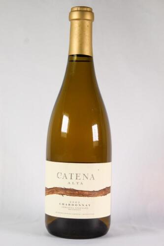 (1) 2002 Catena Zapata Alta Adriana Vineyard Chardonnay , Mendoza, Argentina