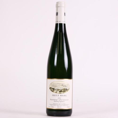 (1) 2007 Fritz Haag Brauneberger Juffer-Sonnenuhr Riesling Spatlese, Mosel Saar Ruwer