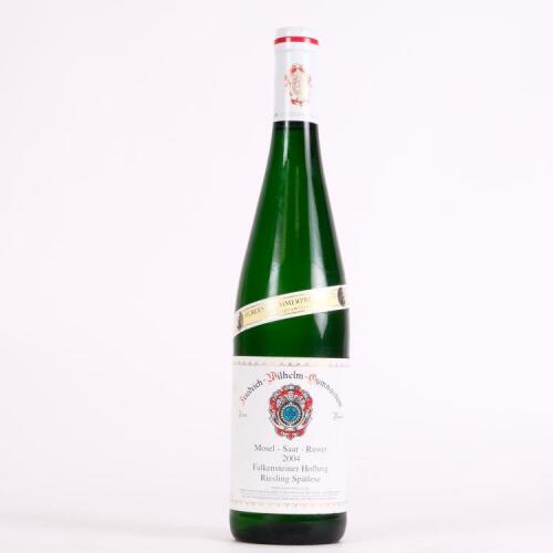 (1) 2004 Friedrich Wilhelm Gymnasium Falkensteiner Hofberg Riesling Spatlese, Mosel Saar Ruwer