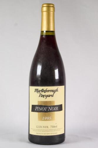 (1) 1995 Martinborough Vineyard Pinot Noir, Martinborough