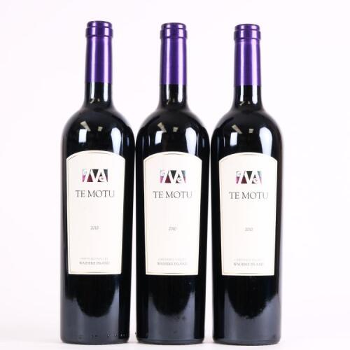 (3) 2010 Te Motu Cabernet Sauvignon/Merlot, Waiheke