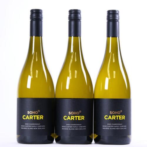 (3) 2020&nbsp;Soho Carter Chardonnay, Waiheke