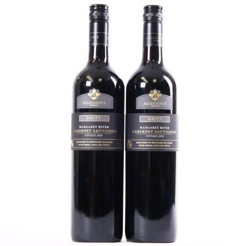 (2) 2020 Allegiance Unity Cabernet Sauvignon, Margaret River WA