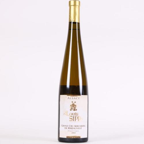 (1) 2004 Louis Sipp Kirchberg de Ribeauville Grand Cru Pinot Gris