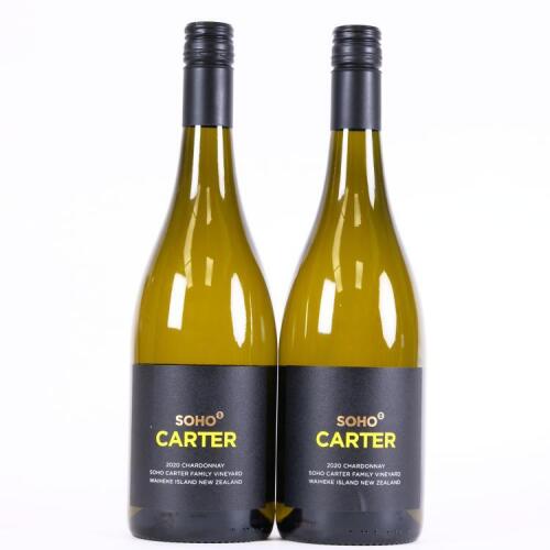 (2) 2020&nbsp;Soho Carter Chardonnay, Waiheke