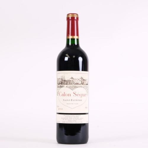 (1) 2010 Chateau Calon Segur 3eme Cru Classe, St Estephe