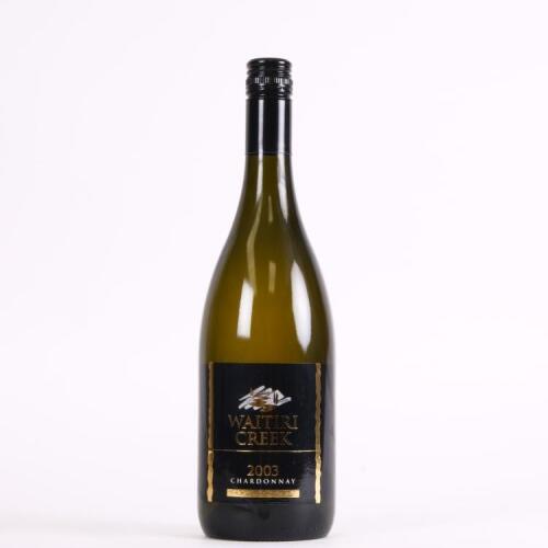 (1) 2003 Waitiri Creek Chardonnay, Central Otago
