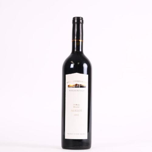 (1) 2002 Kathy Lynskey 15 Rows Reserve Merlot, Marlborough