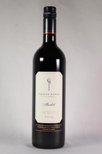 (1) 2014 Craggy Range Merlot, Gimblett Gravels