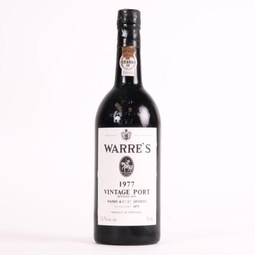 (1) 1977 Warre's Vintage, Oporto