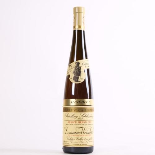 (1) 2001 Domaine Weinbach Cuvee Ste Catherine L'inedit Schlossberg Grand Cru Riesling *