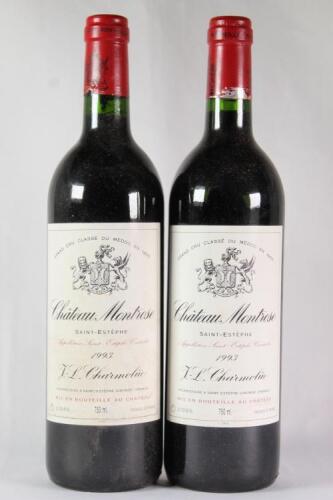 (2) 1993 Chateau Montrose, St Estephe