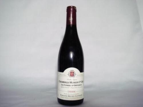 (1) 2008 Domaine Bruno Clavelier Chambolle Musigny La Combe d'Orveaux 1er Cru, Cote de Nuits