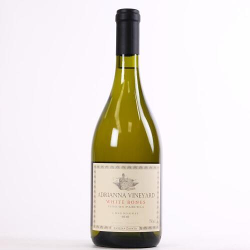 (1) 2018&nbsp;Catena Zapata Adrianna Vineyard White Bones Chardonnay,&nbsp;Gualtallary Argentina *