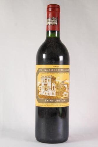 (1) 1990 Chateau Ducru Beaucaillou, St Julien