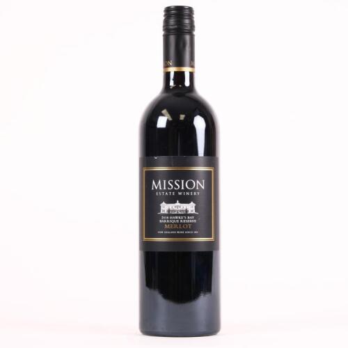 (1) 2018&nbsp;Mission Estate Barrique Reserve Merlot, Hawkes Bay