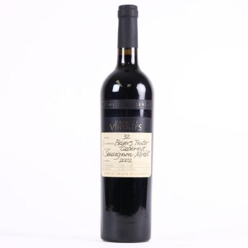 (1) 2002 Private Vintners Beyers Truter Cabernet Sauvignon/Merlot, Stellenbosch South Africa