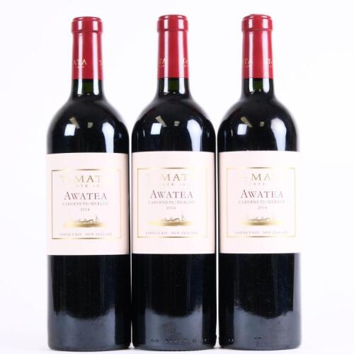(3) 2014 Te Mata Estate Awatea, Hawkes Bay