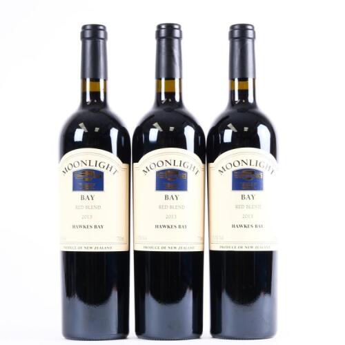 (3) 2013 Moonlight Bay Red Blend, Hawkes Bay