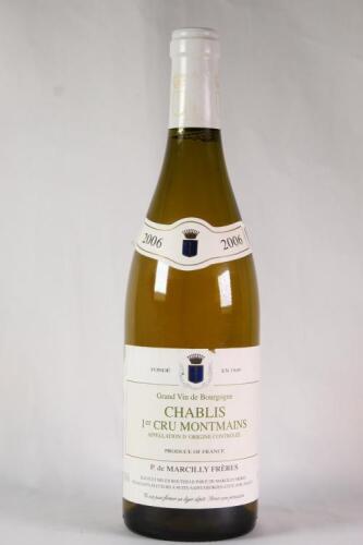 (1) 2006 P de Marcilly Freres Chablis 1er Cru Montmains