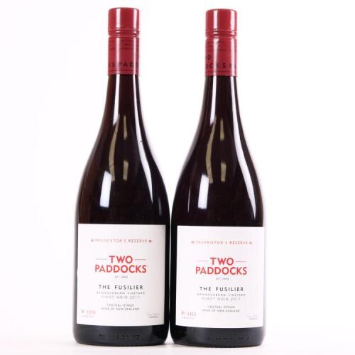 (2) 2017 Two Paddocks Fusilier Pinot Noir, Bannockburn