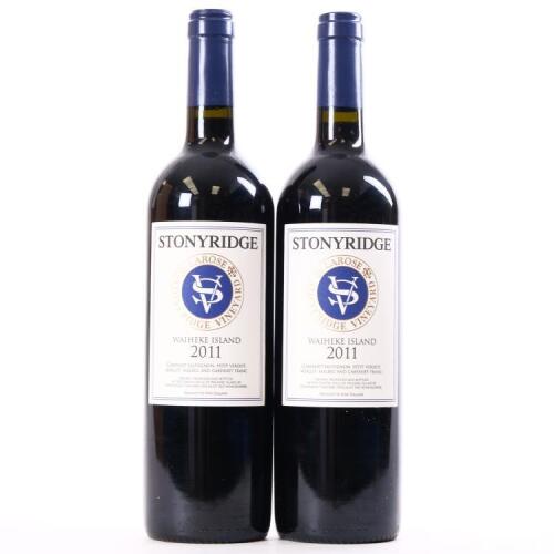 (2) 2011 Stonyridge Vineyard Larose, Waiheke