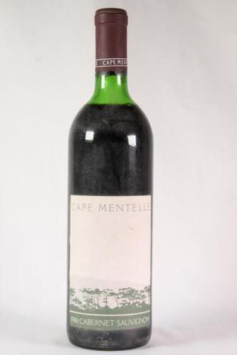 (1) 1988 Cape Mentelle Cabernet Sauvignon, Margaret River WA