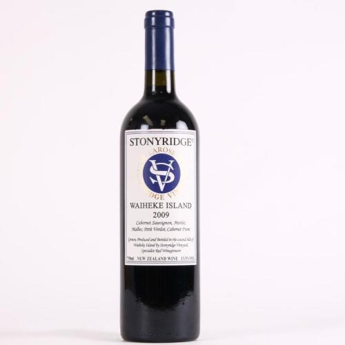 (1) 2009 Stonyridge Vineyard Larose, Waiheke