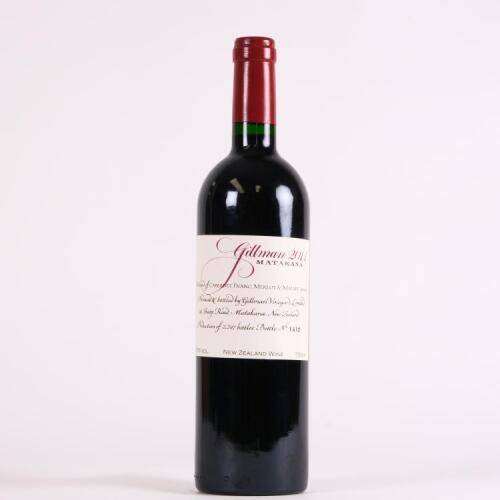 (1) 2011 Gillman Vineyard Red, Matakana