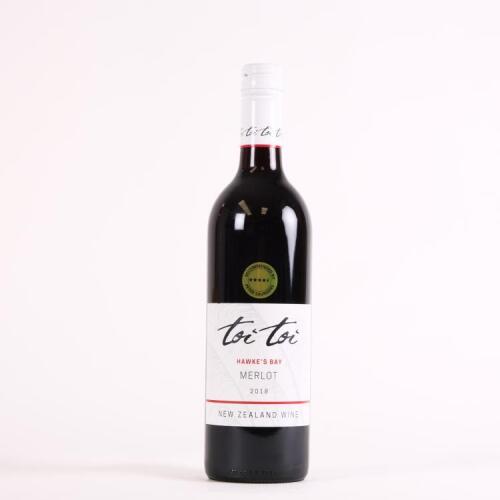 (1) 2018 Toi Toi Merlot, Hawkes Bay