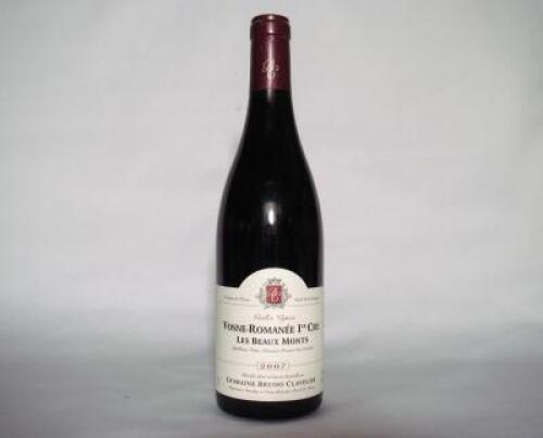 (1) 2007 Domaine Bruno Clavelier Vosne Romanee Beaux Monts 1er Cru, Cote de Nuits