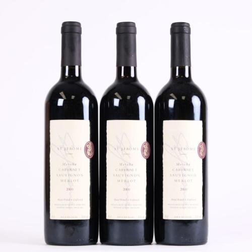 (3) 2000 St Jerome Matuka Cabernet Sauvignon/Merlot, Henderson