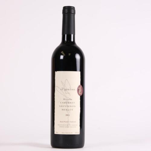 (1) 2001 St Jerome Matuka Cabernet Sauvignon/Merlot, Henderson