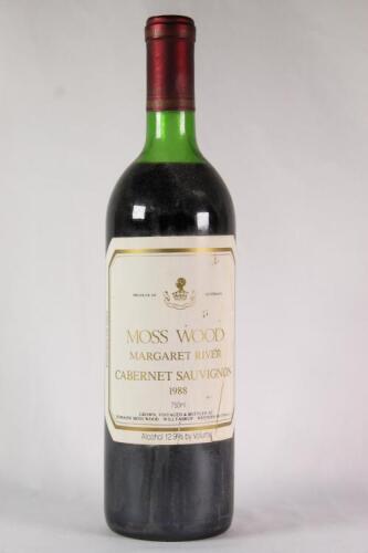(1) 1988 Moss Wood Cabernet Sauvignon, Margaret River WA