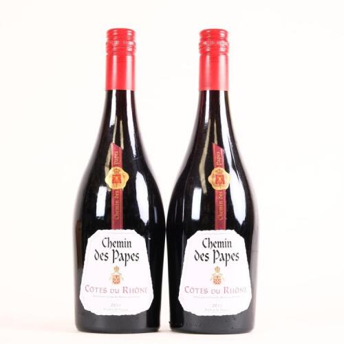 (2) 2011 Chemin des Papes Cotes du Rhone