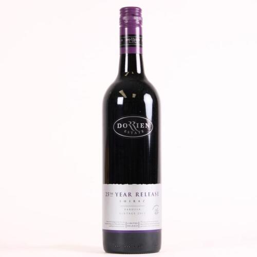 (1) 2013 Dorrien 25th Year Release Shiraz, Barossa SA