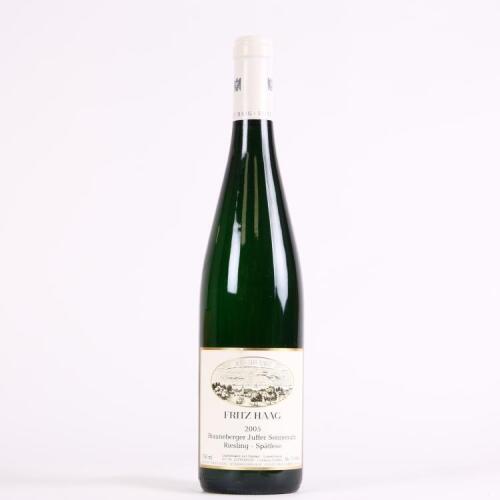 (1) 2005 Fritz Haag Brauneberger Juffer-Sonnenuhr Riesling Spatlese, Mosel Saar Ruwer