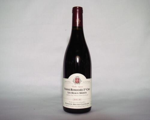 (1) 2010 Domaine Bruno Clavelier Vosne Romanee Beaux Monts 1er Cru, Cote de Nuits