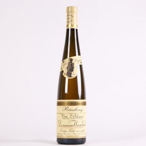 (1) 2002 Domaine Weinbach Cuvee Ste Catherine Riesling