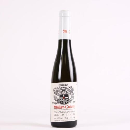 (1) 2001 Muller-Catoir Mussbacher Eselshaut Riesling Auslese 375ml, Pfalz