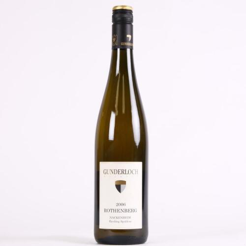 (1) 2006 Weingut Gunderloch Nackenheim Rothenberg Riesling Spatlese, Rheinhessen