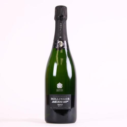 (1) 2002 Bollinger La Grande Annee James Bond 50th Anniversary Limited Edition Brut