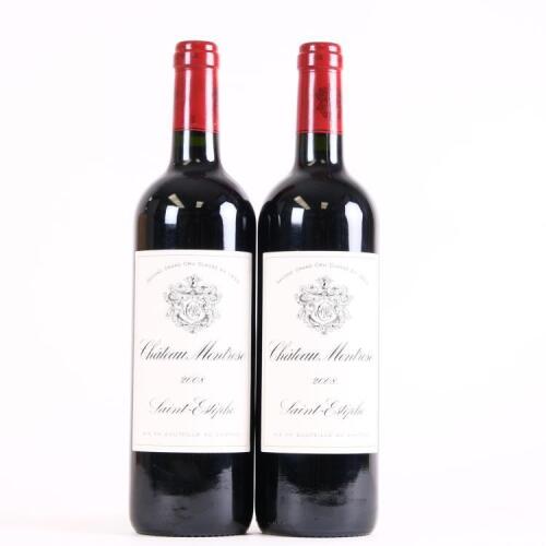 (2) 2008 Chateau Montrose 2eme Cru Classe, St Estephe