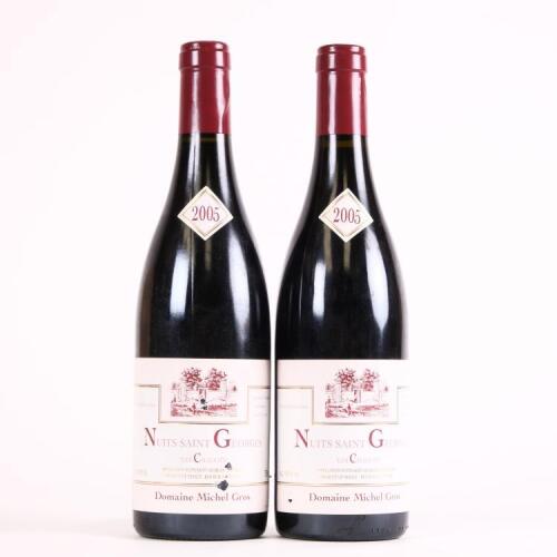 (2) 2005 Domaine Michel Gros Les Chaliots Nuits St Georges, Cote de Nuits